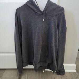 White Birch Charcoal Hoodie